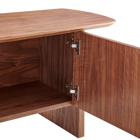 Folke 71 Inch Media Stand|walnut
