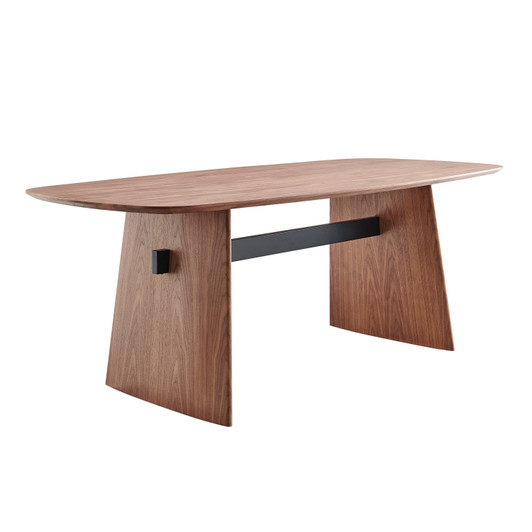 Folke 79 Inch Table|walnut