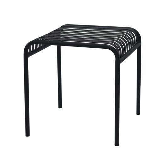 Enid 22 Inch Outdoor Side Table|black
