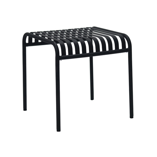 Enid 22 Inch Outdoor Side Table|black