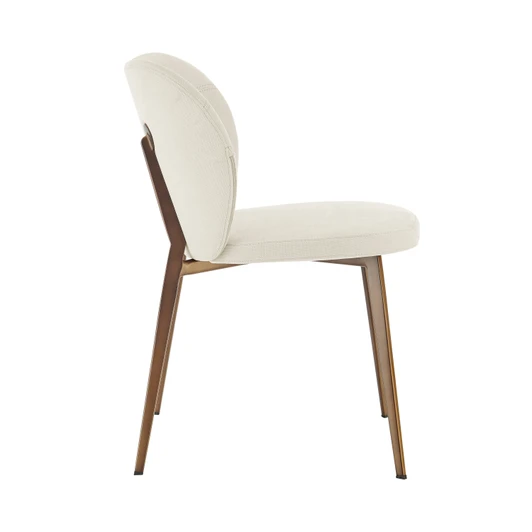 Markus Side Chair (Set of 2)|beige_antique_bronze