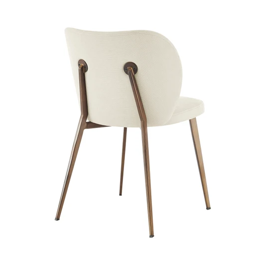 Markus Side Chair (Set of 2)|beige_antique_bronze