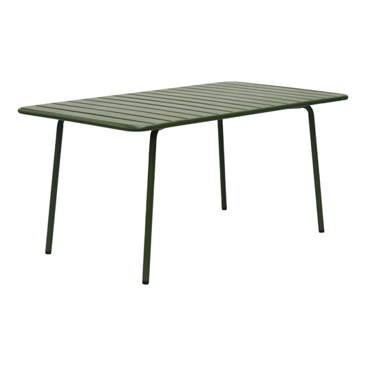 Rosco 63 Inch Outdoor Rectangle Table|dark_green