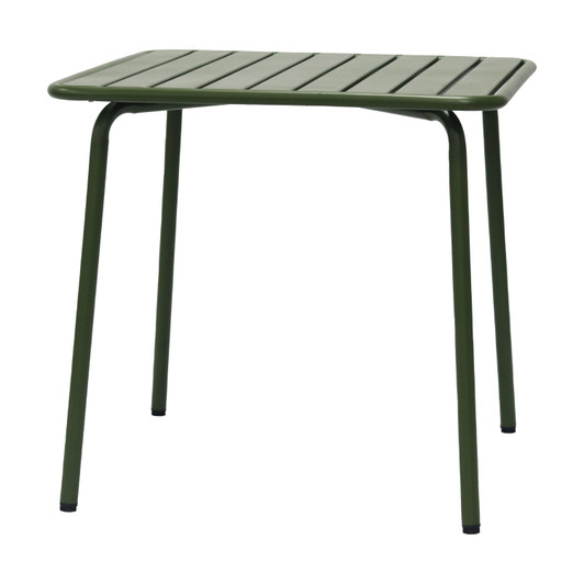 Rosco 32 Inch Outdoor Square Table|dark_green