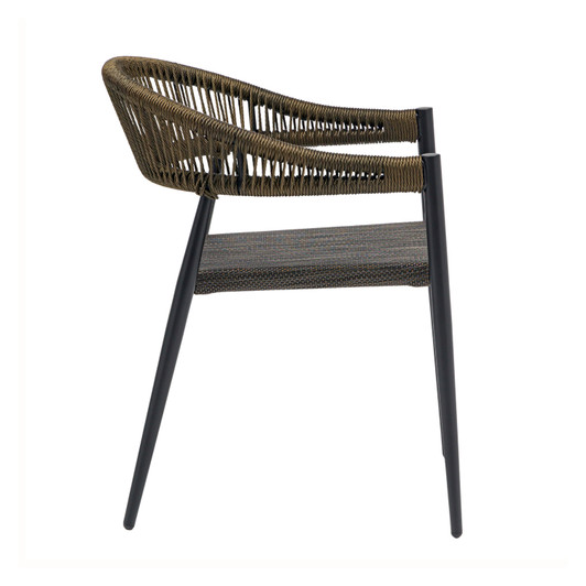 Iselin Outdoor Armchair (Set of 2)|brown_bronze