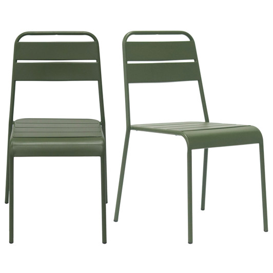 Rosco Outdoor Side Chair (Set of 2)|dark_green