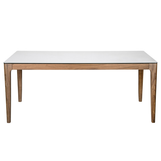 Haldis 71 Inch Rectangle Table|white