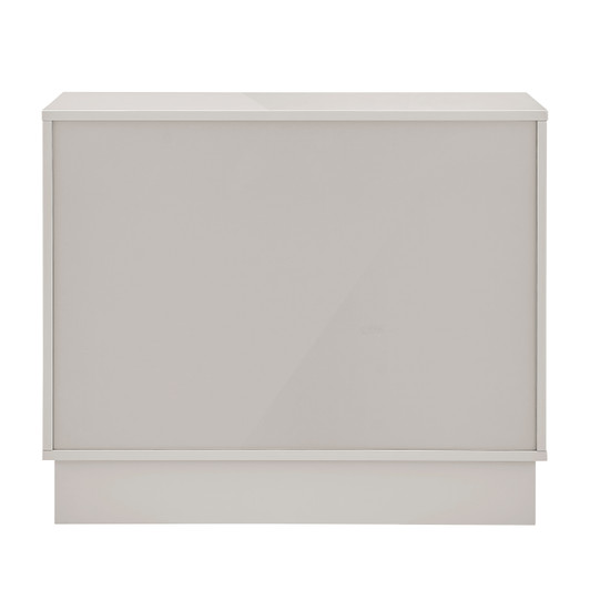 Tresero 35 Inch Cabinet|high_gloss_warm_gray