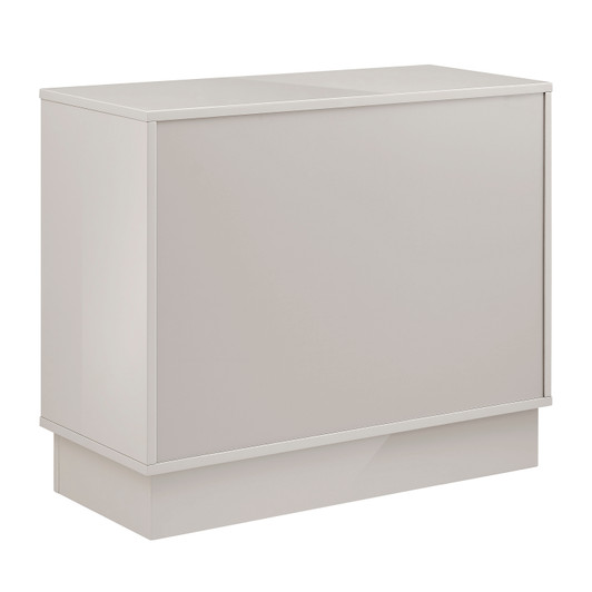 Tresero 35 Inch Cabinet|high_gloss_warm_gray