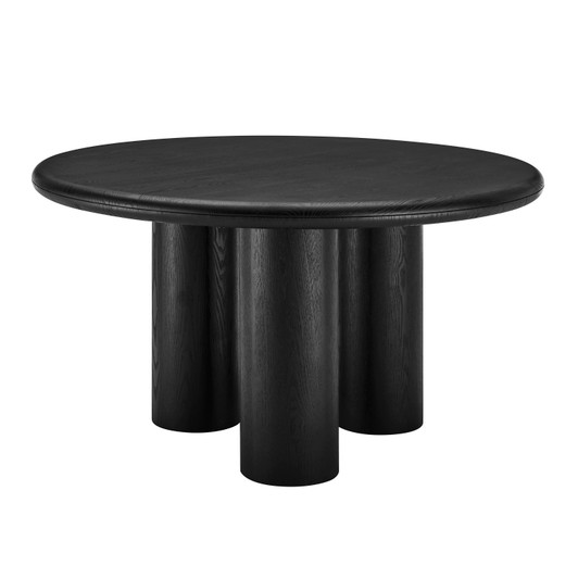 Gunda 53 Inch Round Table|black