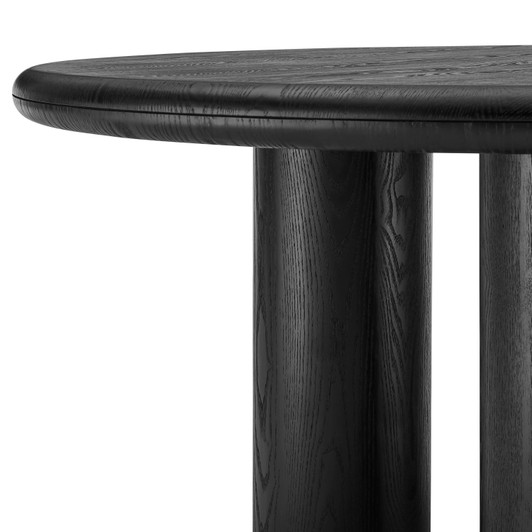 Gunda 53 Inch Round Table|black