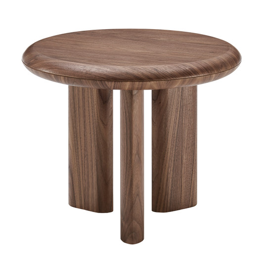 Albert 24 Inch Round Side Table|walnut