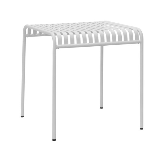 Enid 28 Inch Outdoor Table|white