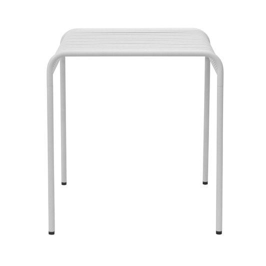 Enid 28 Inch Outdoor Table|white