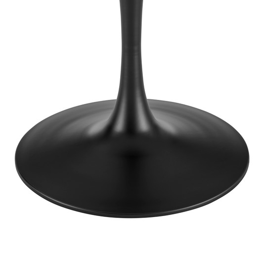 Astrid 47 Inch Round Table|high_gloss_white_matte_black