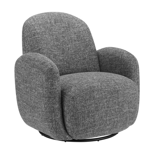 Brody Swivel Lounge Chair|gray