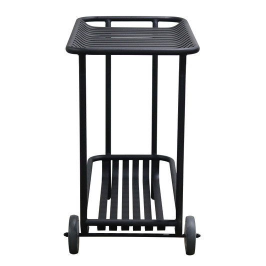 Enid 32 Inch Outdoor Cart|black