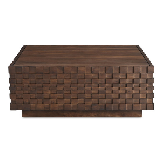 Easton Storage Coffee Table Brown|brown