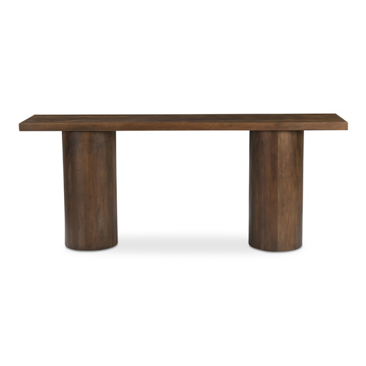 Hadley Console Table Warm Brown|brown