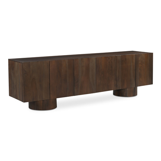 Hadley Media Unit Warm Brown|brown