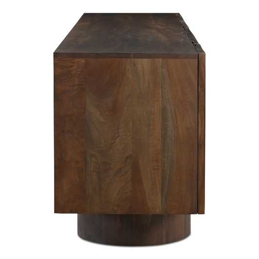 Hadley Media Unit Warm Brown|brown