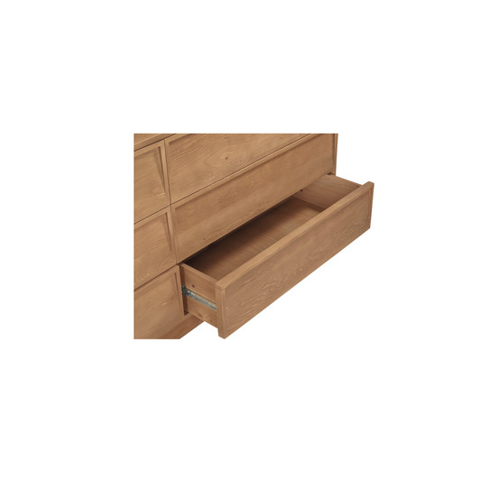 Hudson 6 Drawer Dresser Natural|natural