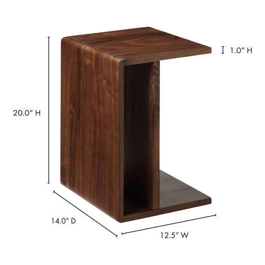 Hiroki Accent Table|brown lifestyle