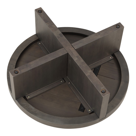 Folke Round Coffee Table|brown