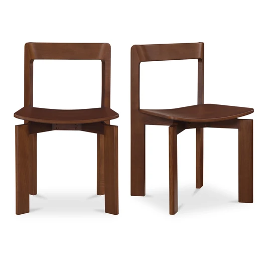 Daifuku Dining Chair Brown – (Set of 2)|brown