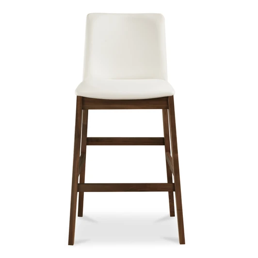Deco Barstool PVC White|white