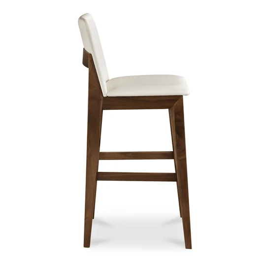Deco Barstool PVC White|white