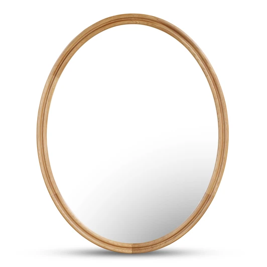 Alcott Oval Mirror|natural