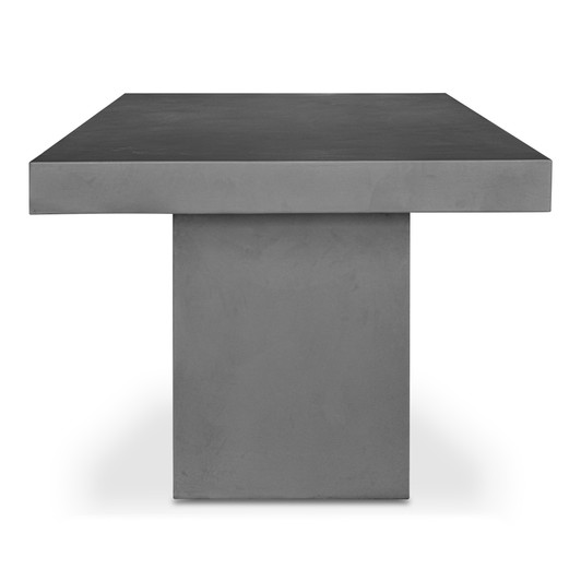Antonius Outdoor Dining Table Grey|grey