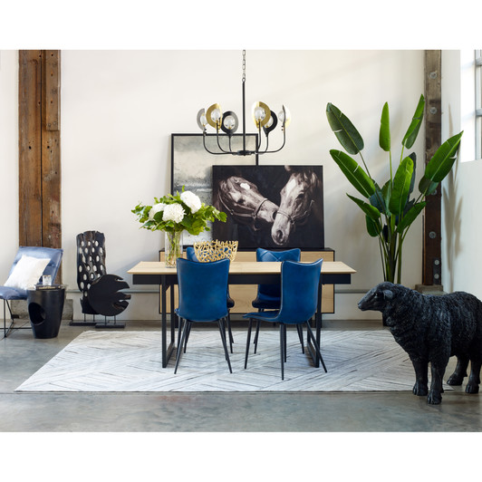 Aylard Outdoor Stool|black lifestyle