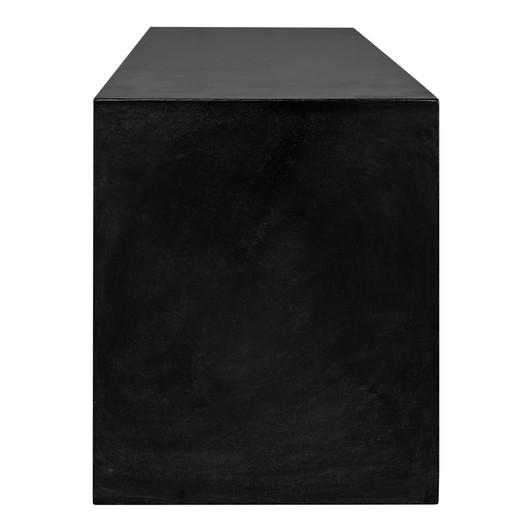 Lazarus Outdoor Bench|black