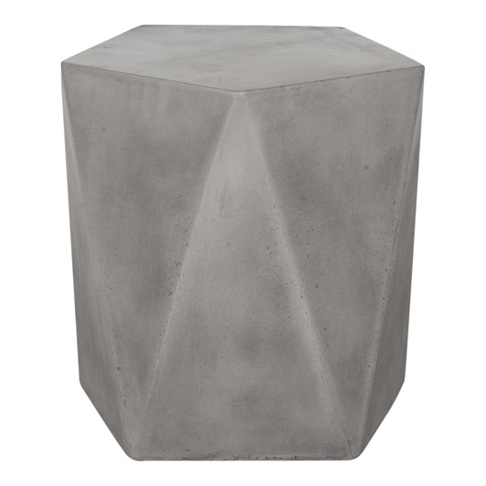Gem Outdoor Stool Grey|grey