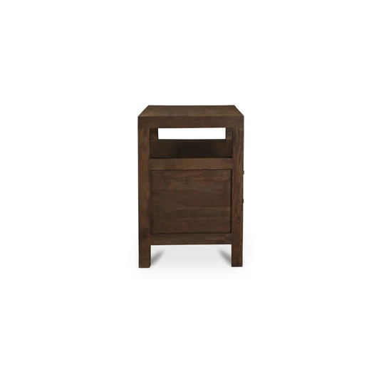 Windsor Nightstand Dark Brown|brown