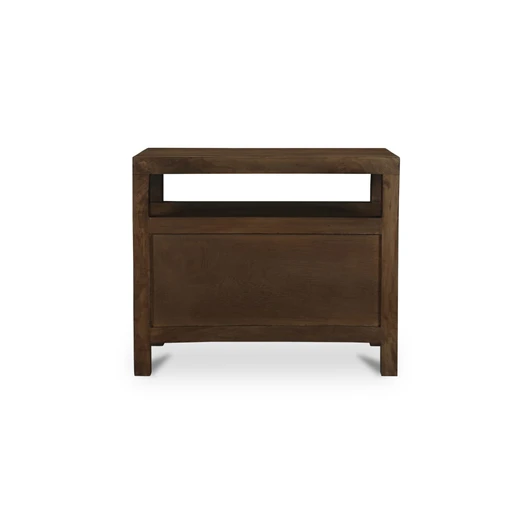 Windsor Nightstand Dark Brown|brown