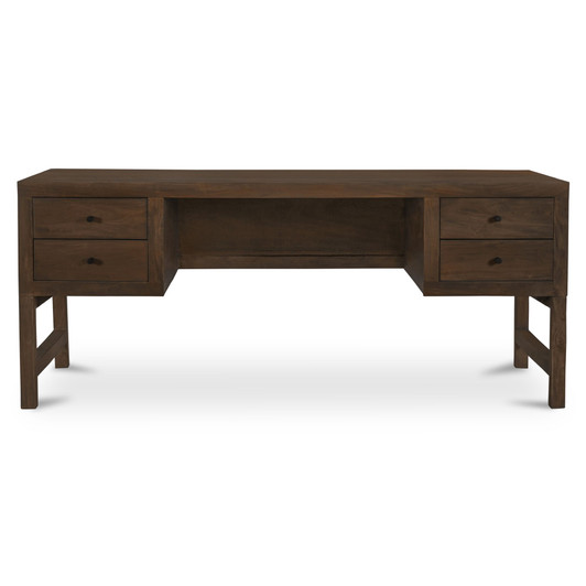 Windsor Desk Dark Brown|brown
