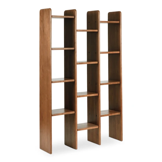 Orson Bookcase Brown|brown