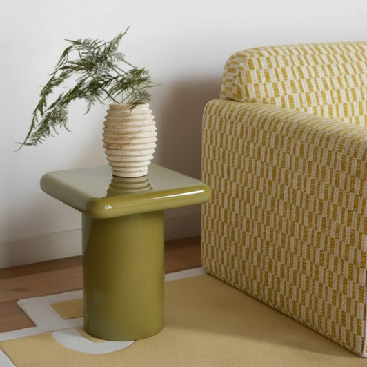 Daisy Side Table Green|green lifestyle
