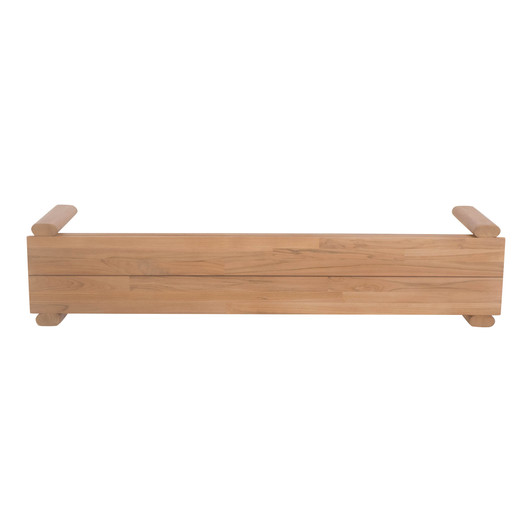 Tempo Outdoor Dining Bench Natural|natural