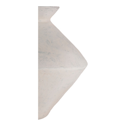 Raja Medium Decorative Vessel White|white