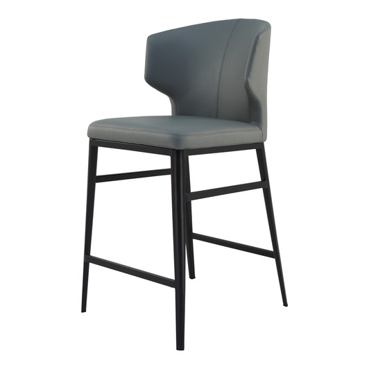 Delaney Counter Stool|grey