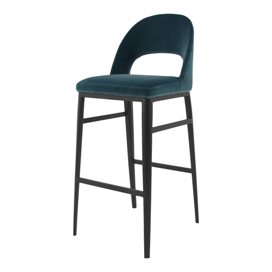Roger Bar Stool Teal|blue