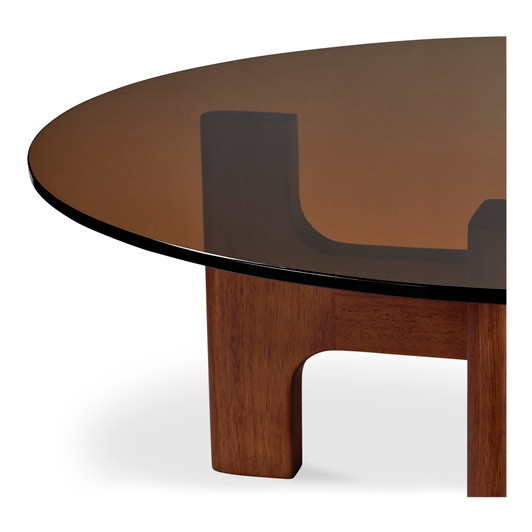 Luke Coffee Table Amber|brown