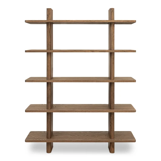 Casey Large Bookcase|brown