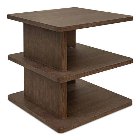 Casey Side Table|brown