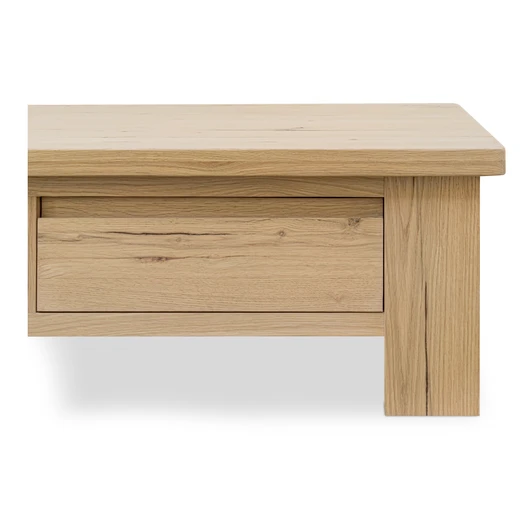 Graham Storage Coffee Table Rustic Oak|natural