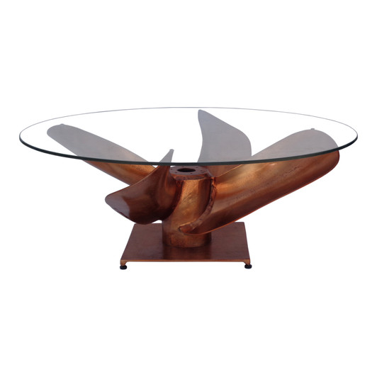 Archimedes Coffee Table Copper|brown